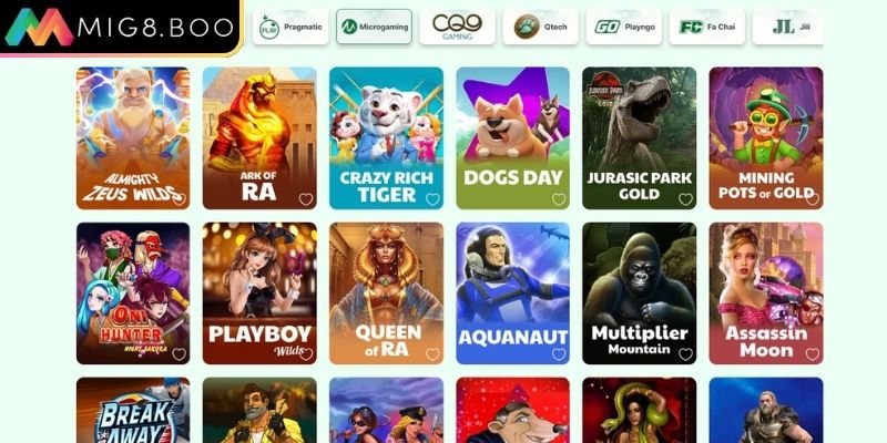 Khám phá kho game hấp dẫn cho người tham gia