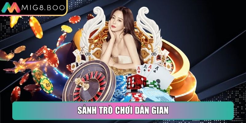 Sảnh Trò Chơi Dân Gian
