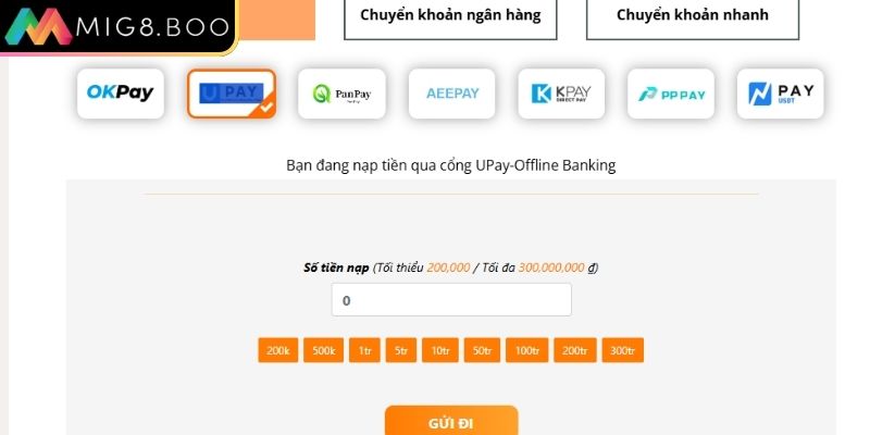 Giao dịch bằng ví điện tử
