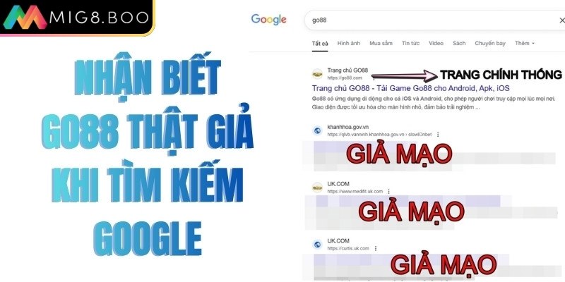Cảnh báo Go88 giả trên mạng hiện nay xuất hiện dày đặc